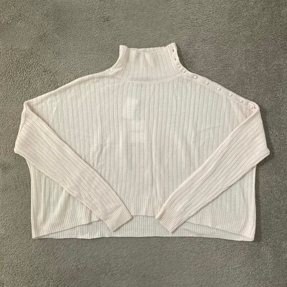 NWT Generation Love Wool & Cashmere Turtleneck Sweater - Picture 2 of 4